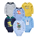 Baby Boys/Girls Long Sleeves Printed Bodysuits Set childrensterritory