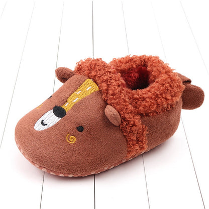 Baby Cartoon Anti-slip Prewalker/Crib Shoes childrensterritory