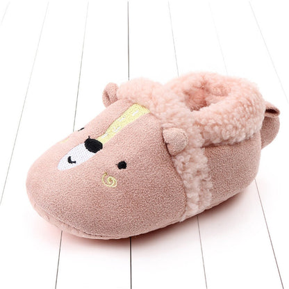 Baby Cartoon Anti-slip Prewalker/Crib Shoes childrensterritory