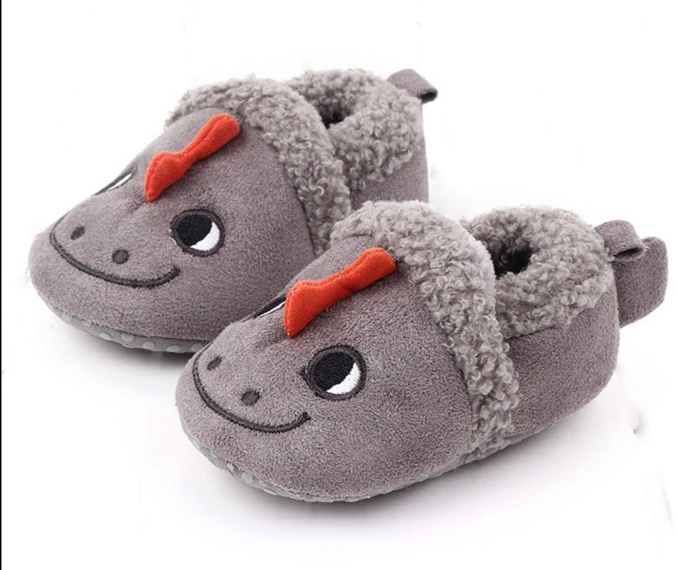 Baby Cartoon Anti-slip Prewalker/Crib Shoes childrensterritory