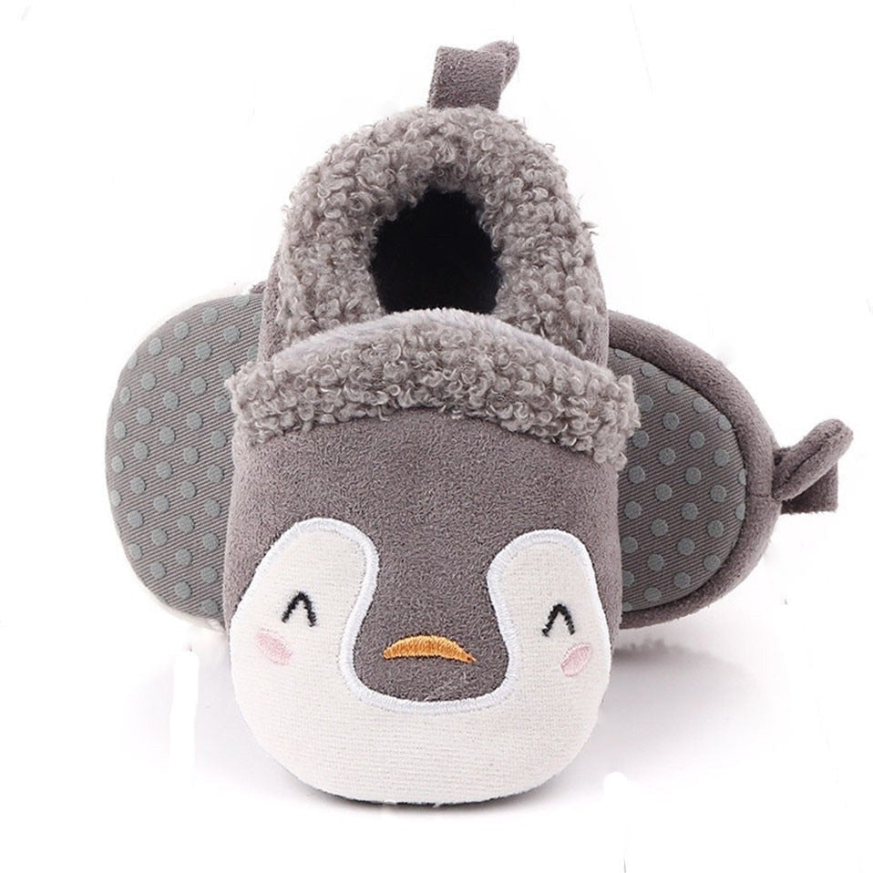 Baby Cartoon Anti-slip Prewalker/Crib Shoes childrensterritory