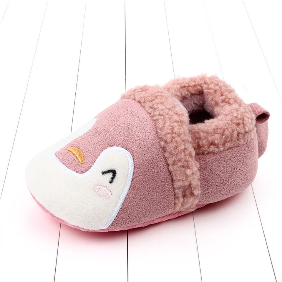 Baby Cartoon Anti-slip Prewalker/Crib Shoes childrensterritory