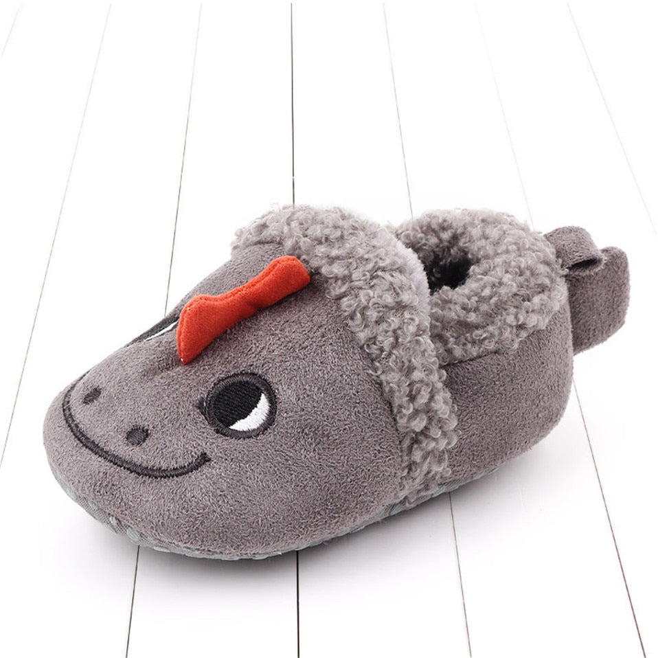 Baby Cartoon Anti-slip Prewalker/Crib Shoes childrensterritory