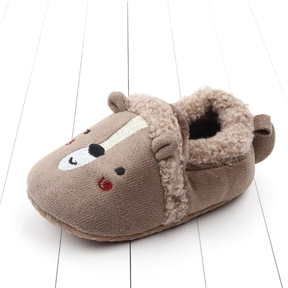 Baby Cartoon Anti-slip Prewalker/Crib Shoes childrensterritory