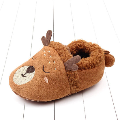 Baby Cartoon Anti-slip Prewalker/Crib Shoes childrensterritory