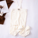 Baby Cotton High Waist Cross Straped Pantyhose/Leggings childrensterritory