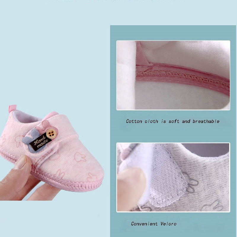 Baby Cotton Soft-soled Shoes/Crib shoes childrensterritory