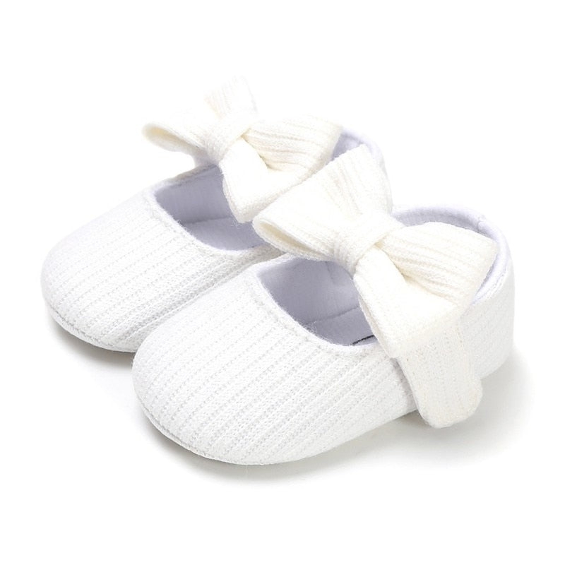 Baby Girl Anti-Slip Bow Sneakers/Princess Shoes childrensterritory