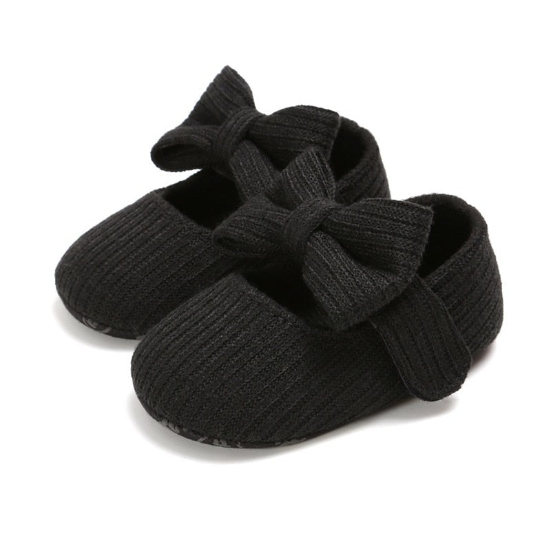 Baby Girl Anti-Slip Bow Sneakers/Princess Shoes childrensterritory