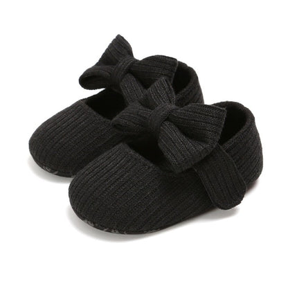 Baby Girl Anti-Slip Bow Sneakers/Princess Shoes childrensterritory