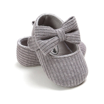Baby Girl Anti-Slip Bow Sneakers/Princess Shoes childrensterritory