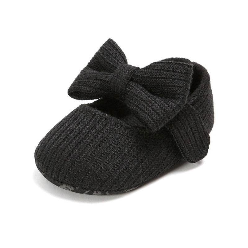 Baby Girl Anti-Slip Bow Sneakers/Princess Shoes childrensterritory