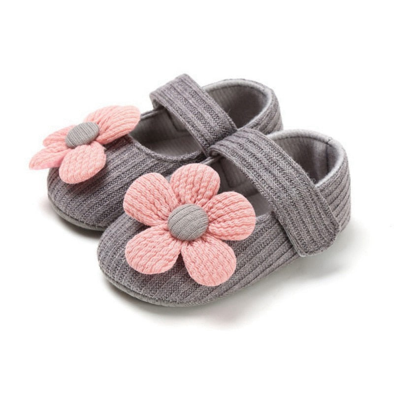 Baby Girl Anti-Slip Bow Sneakers/Princess Shoes childrensterritory