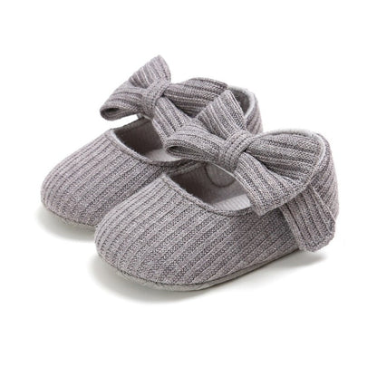 Baby Girl Anti-Slip Bow Sneakers/Princess Shoes childrensterritory