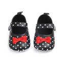 Baby Girl Anti-slip Polka Dot First Walkers/Shoes childrensterritory