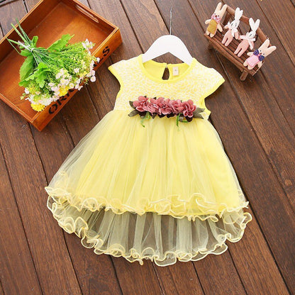 Baby Girl Floral Princess Dress/Tutu Dresses childrensterritory