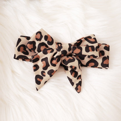 Baby Girl Leopard Print Romper &amp; Headband Set childrensterritory