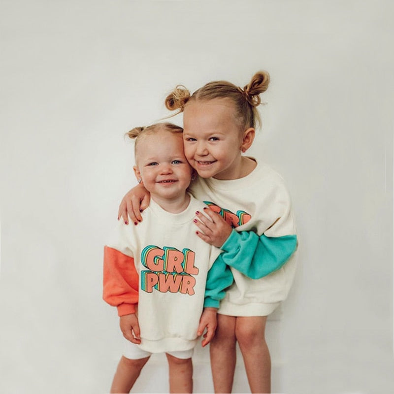 Baby Girl Sweatshirt + Pants Spring Clothes Set childrensterritory