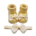 Baby Girls Bow-knot Headband + Princess Socks Set childrensterritory