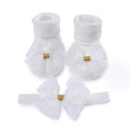 Baby Girls Bow-knot Headband + Princess Socks Set childrensterritory