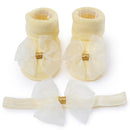 Baby Girls Bow-knot Headband + Princess Socks Set childrensterritory