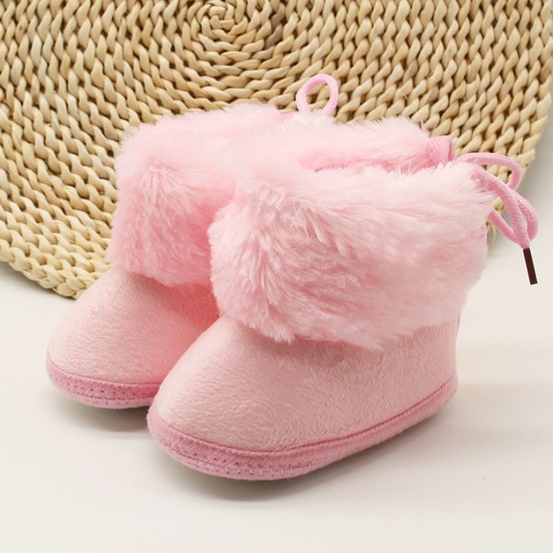 Baby Girls Soft Soled Winter Boots /Shoes childrensterritory