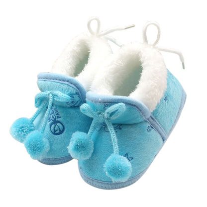 Baby Girls Soft Soled Winter Boots /Shoes childrensterritory