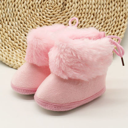 Baby Girls Soft Soled Winter Boots /Shoes childrensterritory