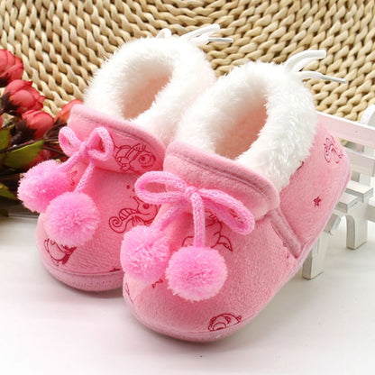 Baby Girls Soft Soled Winter Boots /Shoes childrensterritory