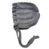 Baby Girls Solid Print Winter Hats With Ruffle Design childrensterritory