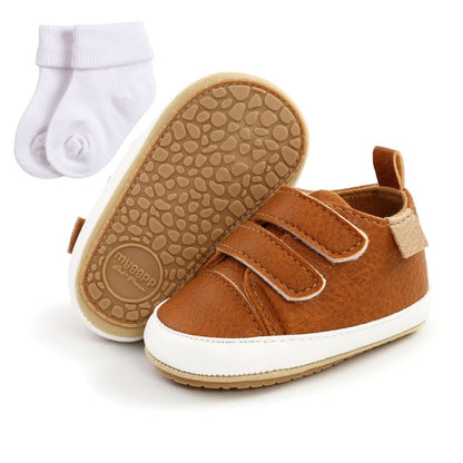 Baby PU Flat Soft Sports Shoes/Sneakers childrensterritory