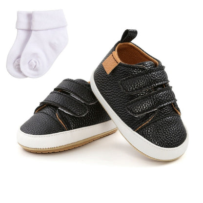 Baby PU Flat Soft Sports Shoes/Sneakers childrensterritory