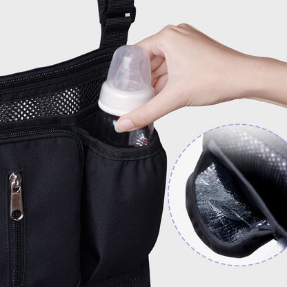 Baby Stroller Organizer Bag with Trolley Bag childrensterritory