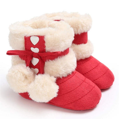 Baby Warm Soft Rubber Sole Snow Boots childrensterritory