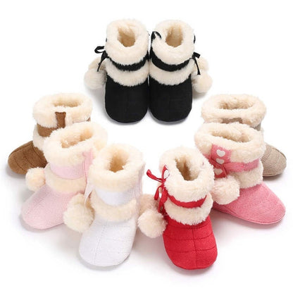 Baby Warm Soft Rubber Sole Snow Boots childrensterritory