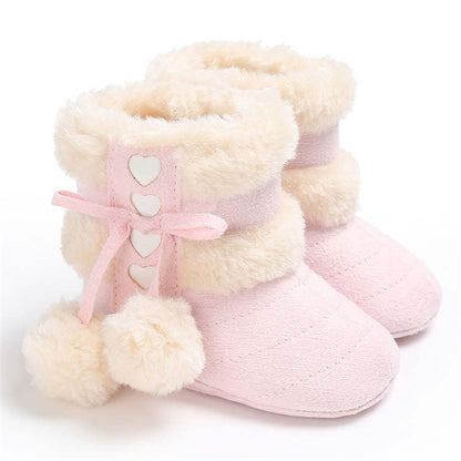 Baby Warm Soft Rubber Sole Snow Boots childrensterritory