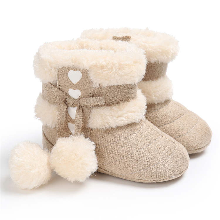 Baby Warm Soft Rubber Sole Snow Boots childrensterritory