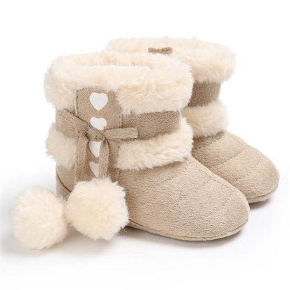 Baby Warm Soft Rubber Sole Snow Boots childrensterritory