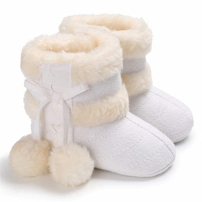 Baby Warm Soft Rubber Sole Snow Boots childrensterritory