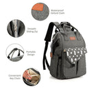 Baby Waterproof Diaper/Nappy Backpack w/USB Charging Port childrensterritory