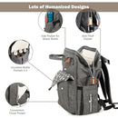 Baby Waterproof Diaper/Nappy Backpack w/USB Charging Port childrensterritory
