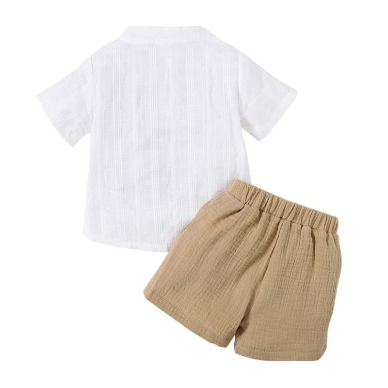 Baby/Kids Boys 2Pcs T-Shirt &amp; Short Pant Set childrensterritory