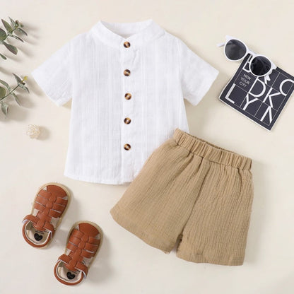 Baby/Kids Boys 2Pcs T-Shirt &amp; Short Pant Set childrensterritory