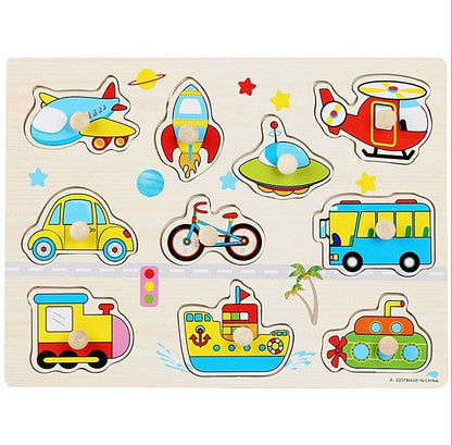 Baby/Kids Educational Wood Puzzles/Montessori Toys childrensterritory