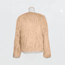 Baby/Kids Girls Fleece Fur Long Sleeve Warm Coat childrensterritory