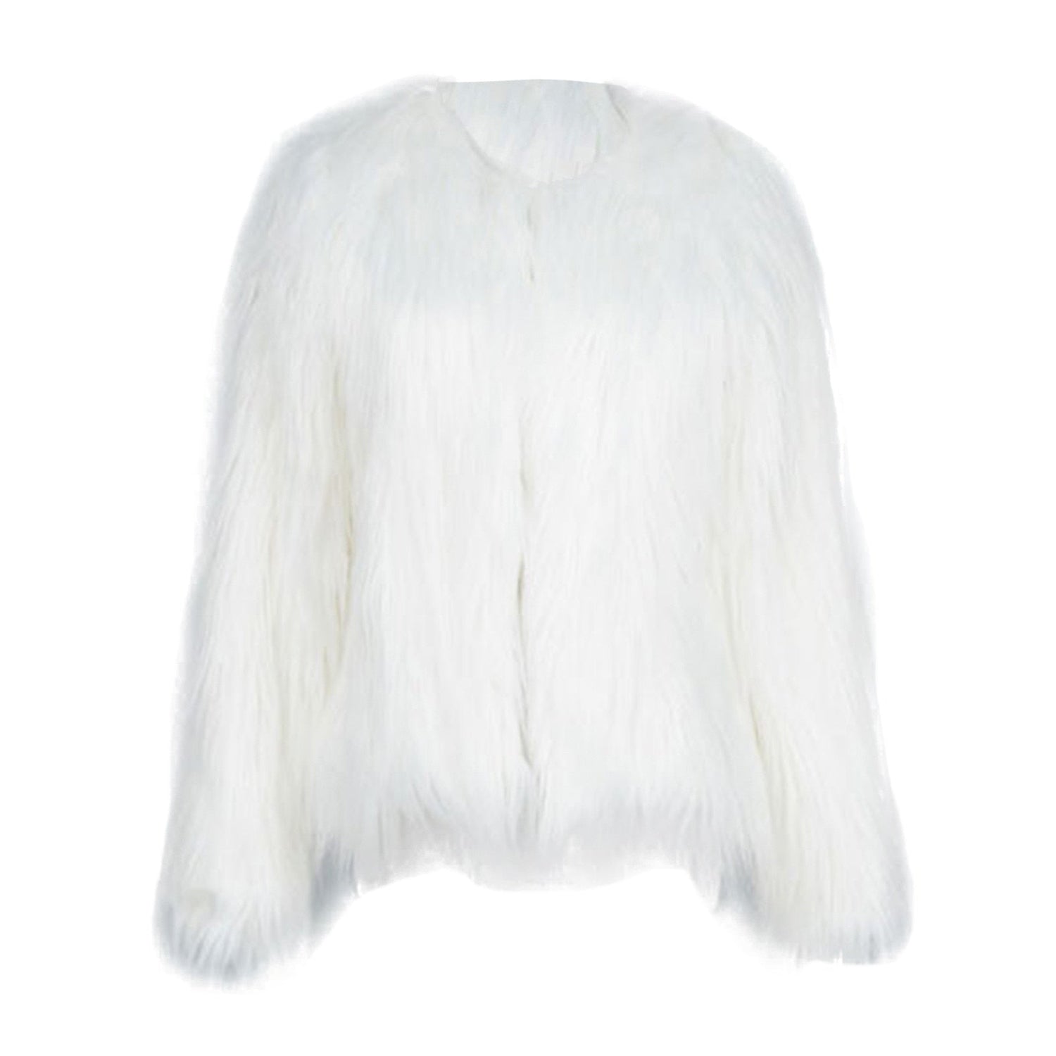 Baby/Kids Girls Fleece Fur Long Sleeve Warm Coat childrensterritory