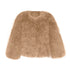 Baby/Kids Girls Fleece Fur Long Sleeve Warm Coat childrensterritory
