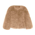 Baby/Kids Girls Fleece Fur Long Sleeve Warm Coat childrensterritory