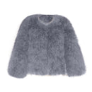 Baby/Kids Girls Fleece Fur Long Sleeve Warm Coat childrensterritory