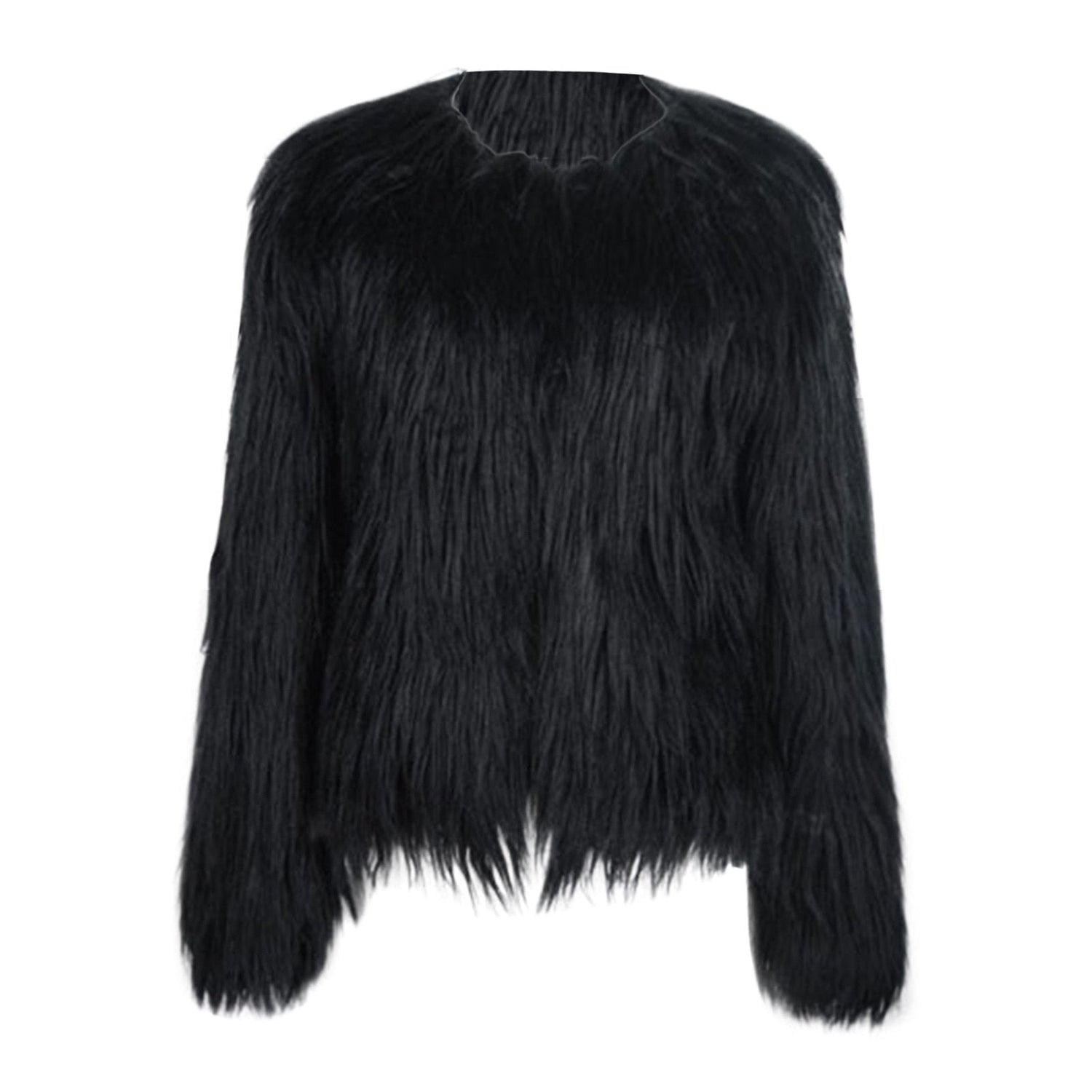 Baby/Kids Girls Fleece Fur Long Sleeve Warm Coat childrensterritory